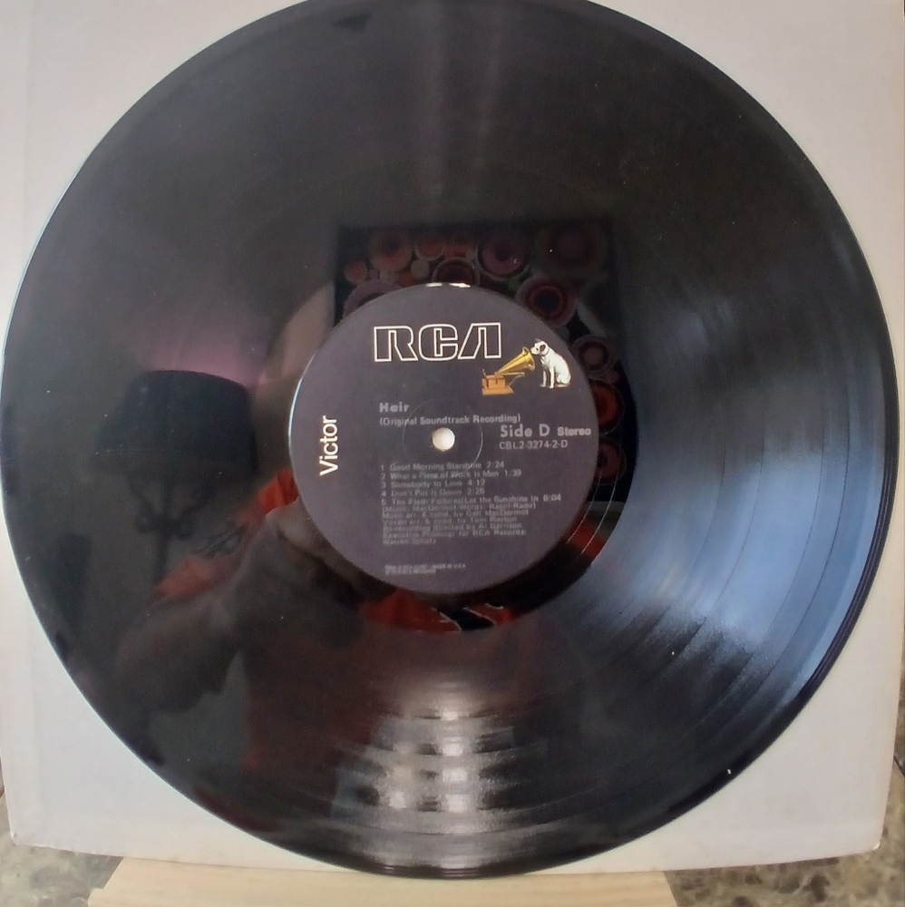 HAIR Original Soundtrack Recording (2) Record Set 1979 CBL2-3274 No JACKETAll